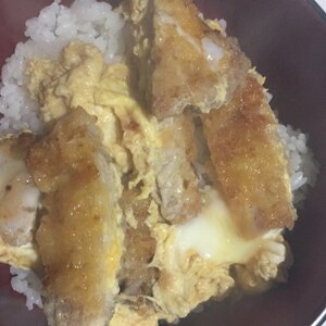 車麩のかつ丼